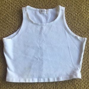 Brandy Melville White Crop Top
